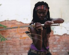 Danai Gurira signed autograph 20x25cm walking dead in person autograph COA