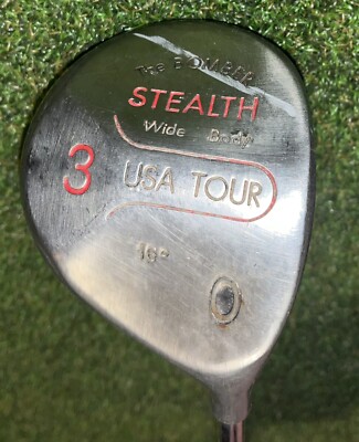 Golf Club Iron Set 4l-9l And 3 Wood Wilson Dunlop USA Tour AVT Max