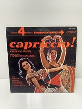 Tchaikovsky Capriccio Italien Rimsky-Korsakov Capriccio Espagnol Vinyl Record LP