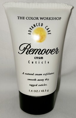 The Color Workshop REMOVER CUTICLE CREAM Advanced Care Smooth 1.4 oz/42.5g New