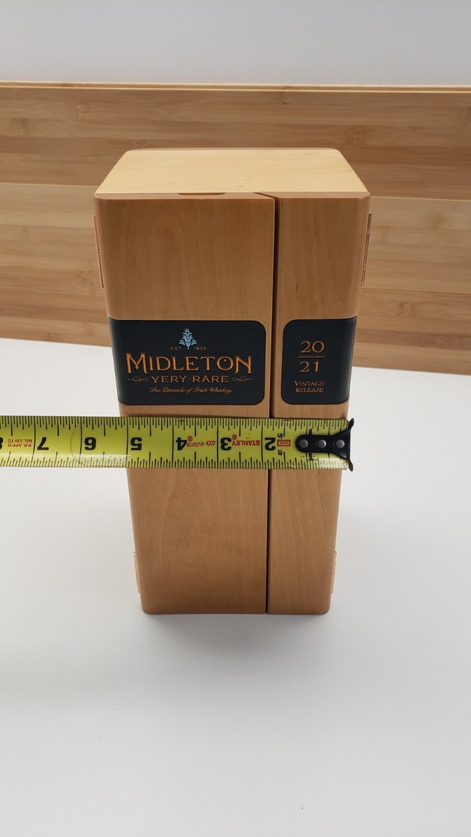 Middleton Very Rare Whiskey Beautiful Wooden Box! 20 21 | eBay