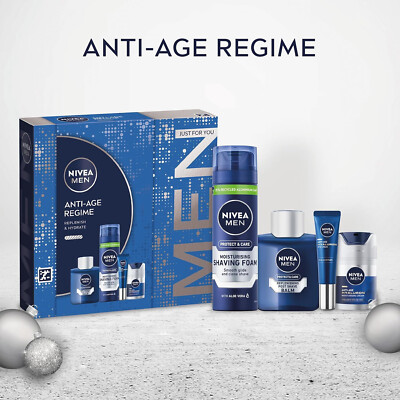 NIVEA MEN ANTI AGE REGIME GESCHENKSET REPLENISH & HYDRATE HERREN HAUTPFLEGESET