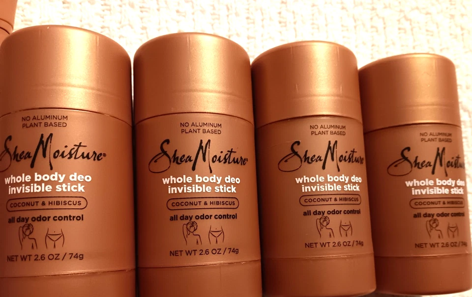 Shea Moisture Whole Body Deo Invisible Stick Manuka Retinol Antiperspirant Lot - Image 2 of 4