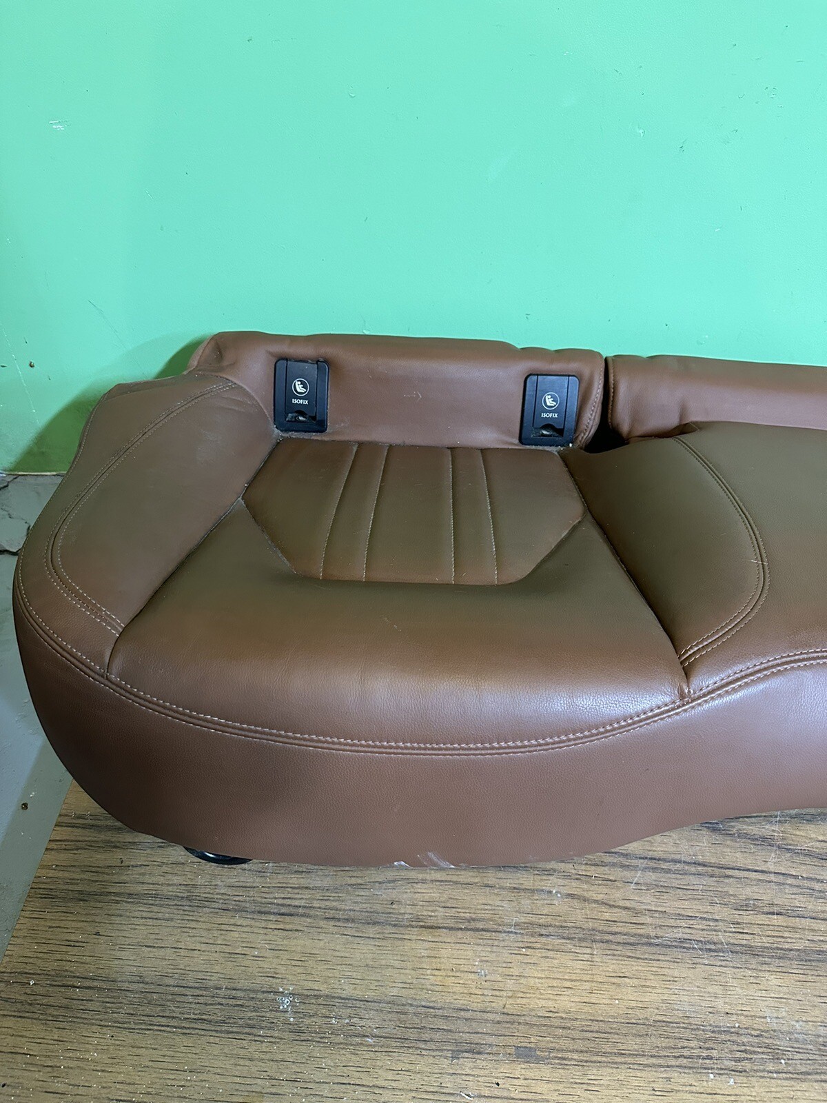 2014-2017 Maserati Ghibli Rear Lower Seat Bottom Bench Cushion Leather Cover OEM