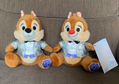 Disney 100 Jahre Chip & Chap Chipmunks Kuscheltier Plüschtier *NEU*