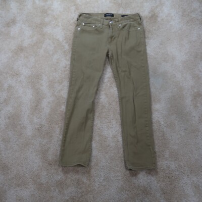 PacSun Slim Straight Leg Jeans Men's 29x30 Beige Denim Pants