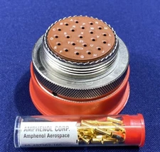 NASA SURPLUS Amphenol Aerospace LJT06RT-23-21P Connector W/ Pins