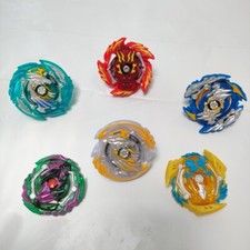 Beyblade Lot Of 6 Beys Valkyrie Roktavor Draciel Dranzer Mixed Gift Kids Fun Toy
