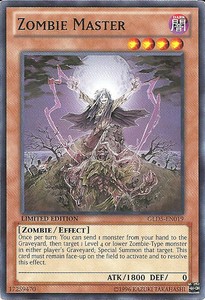 Zombie Master - GLD5-EN019 - Common - Limited Edition x3 - Lightly Played