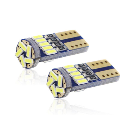 2x T10 LED W 5W Innenraum Beleuchtung Glassockel Licht Lampe 12V Weiß CANBUS