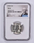 MS66 1954-S Washington Quarter NGC Special Label