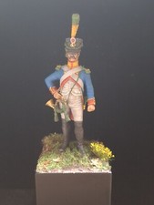 figurine Cornet De Voltigeur   1er Empire metal modeles plomb 54 mm