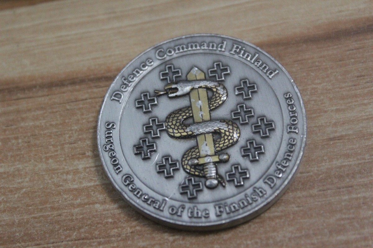 Defence Command Finland Challenge Coin | eBay