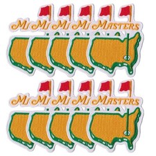 10 pcs Masters Tournament Augusta Golf Nation Logo Size 2.5"x3.5" Iron on Patch