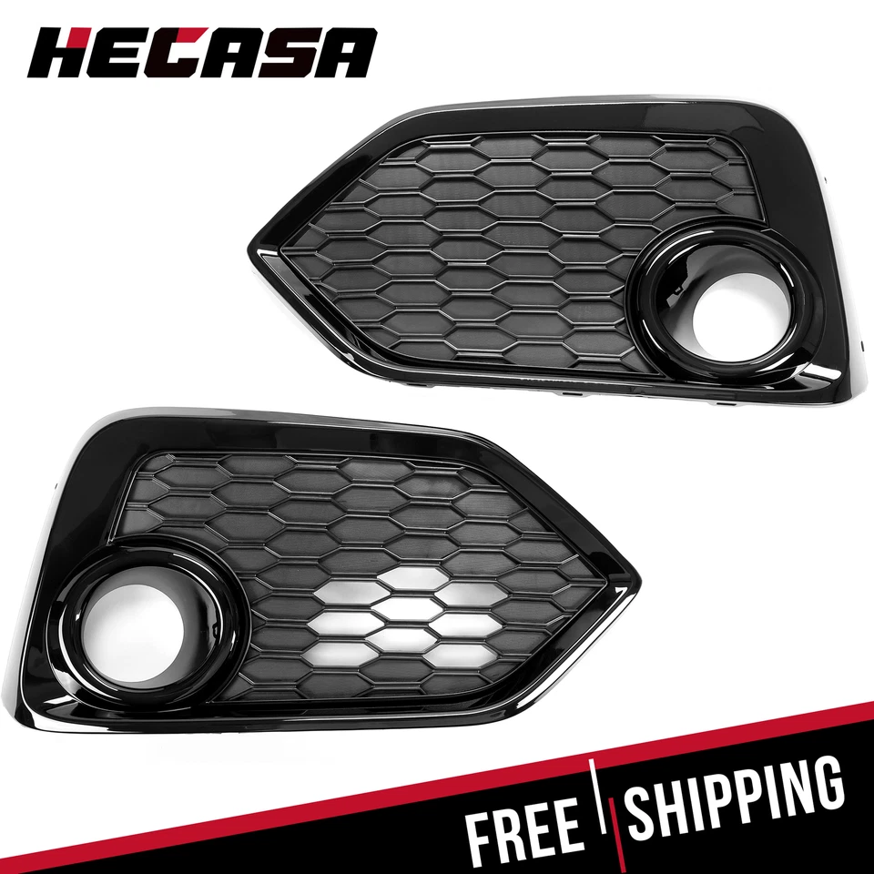 For 2017-2019 Honda Civic Hatchback Si EX Fog Light Lamp Cover 17-19 LH & RH DOT - Image 2 of 4