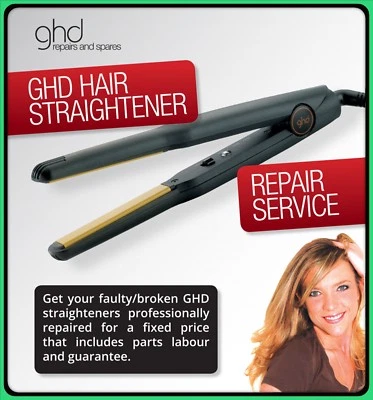 GHD REPAIR SERVICE Repair Fix faulty Broken GHD Hair Straighteners