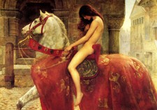 Lady Godiva Historischer Ritt Collier Symboli...