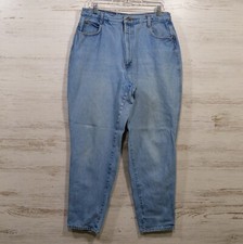Vintage Gitano Light Wash Tapered Leg Jeans Women's VINTAGE Size 18 Average