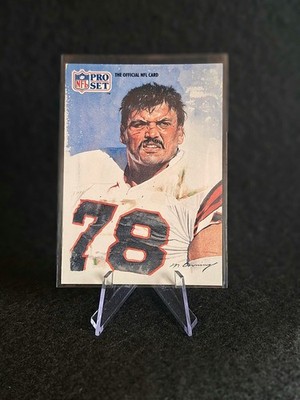Nfl Panini Trading Cards Anthony Munoz 1991 Pro Set #408, Bengals