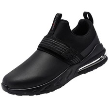 NonSlip Kitchen Chef Work Shoes for Men, Black, Size 10.5