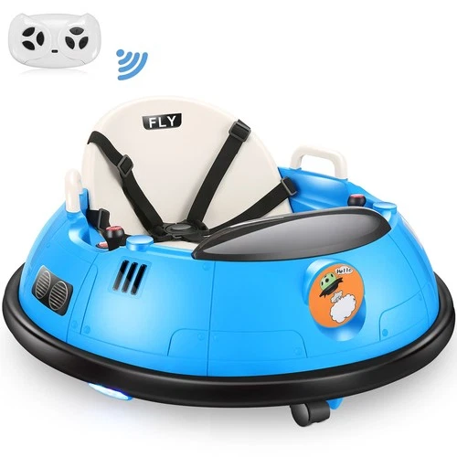 Toddler Bumper Car 12V Electric Bumper Car for Kids+Remote Control Bumping Toy🔥