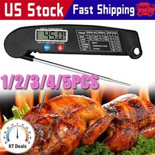 Instant Read Digital Meat Thermometer BBQ Grill Smoker For Kitchen Food Cooking
