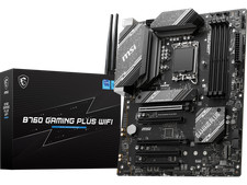 MSI B760 GAMING PLUS WIFI LGA 1700 280 DDR5 ATX Motherboards - Intel, SATA