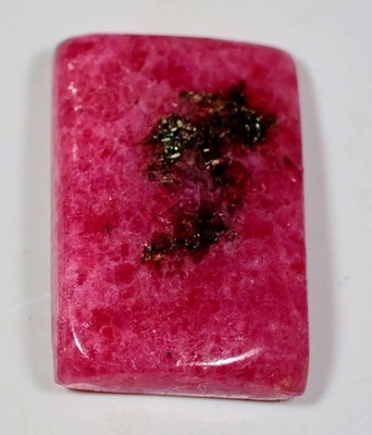 38 Ct 6X18X27 mm Natural Designer Rhodonite Rectangle Cabochon Gemstone HT-240