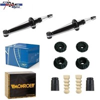2X StossdÄMpfer + SKF Domlager + Monroe Staubschutz Hinten FÜR VW Polo 6N1 6N2