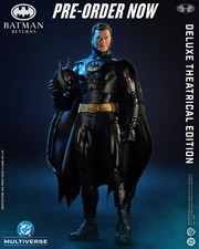 McFarlane DC Multiverse Deluxe Theatrical Edition Unmasked Batman PRESALE