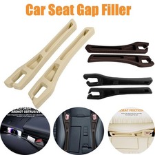 2X Car Seat Gap Filler Organizer - Waterproof Plug Strip with 2 Storage Grooves