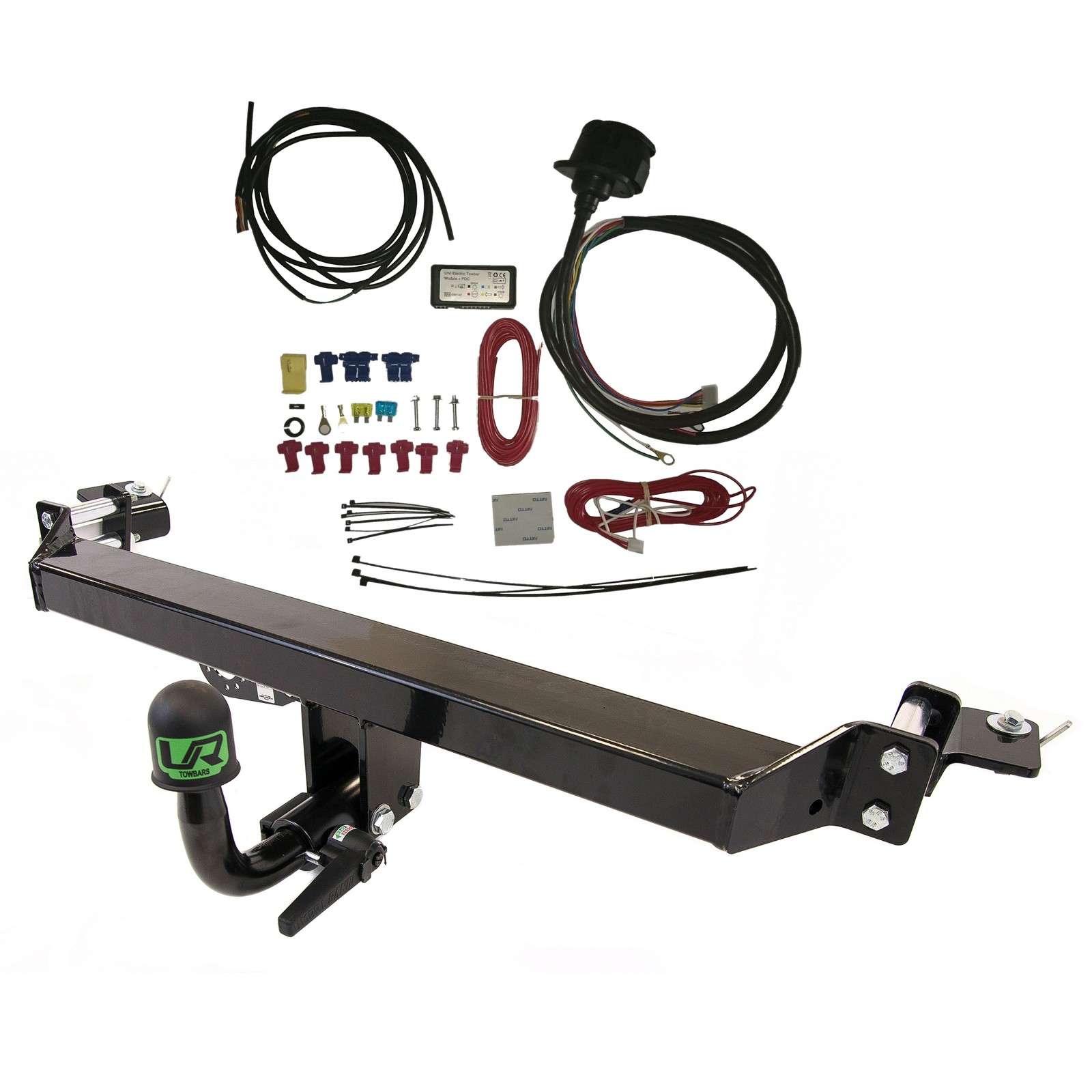 Horizontal Detachable Towbar+13P Universal Wiring For Mahindra GOA 6 - 07/18