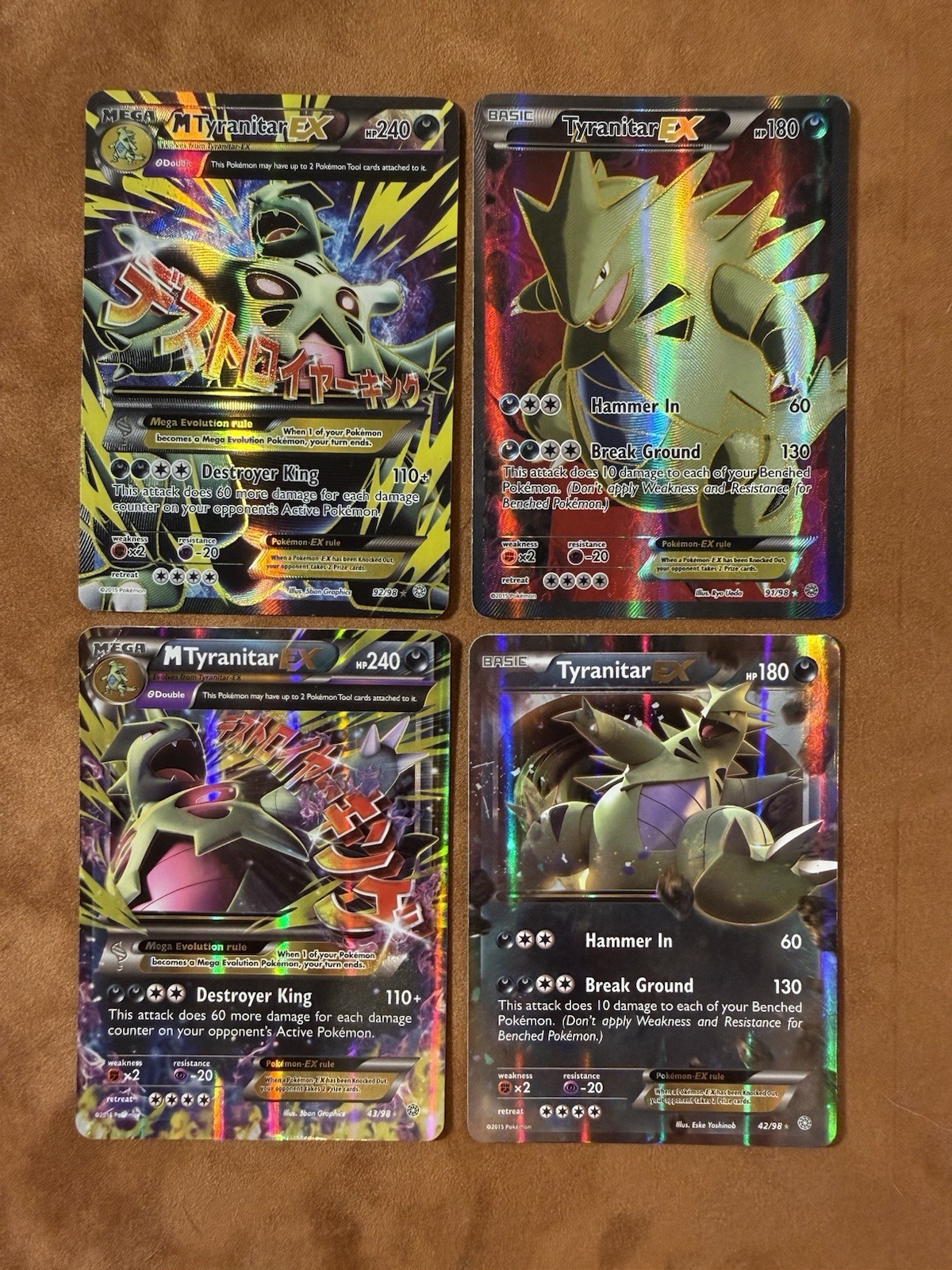 Pokemon Tyranitar Ancient Origins Lot