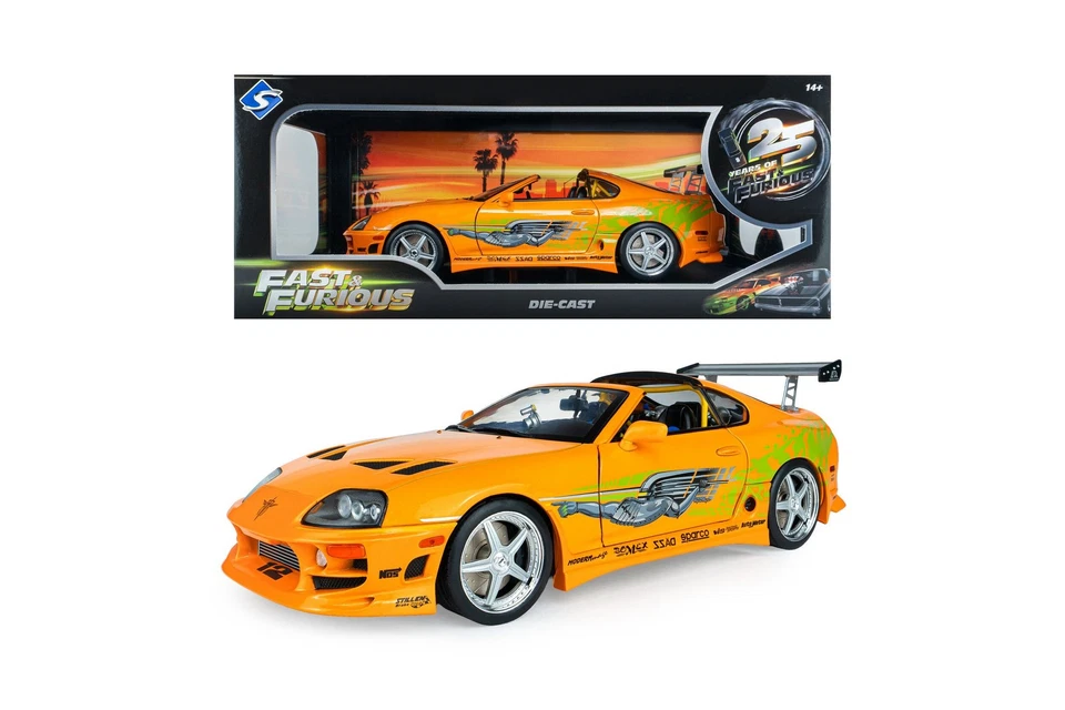 Toyota Supra Mk4 (A80) FAST AND FURIOUS 1 BRIAN OPEN ROOF 2001 - Photo 1/1