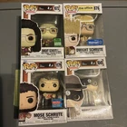Lot Of Four The Office Funko Pops Dwight And Mose Schrute 876,1045,1072,1179 New