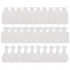 Getrocknete Blumen Lesezeichen Flasche, Transparente Getrocknete Blumen Les9885