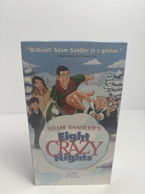 SEALED Vtg Eight Crazy Nights VHS Adam Sandler Factory Sealed Deadstock RARE