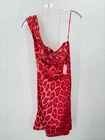 Pre-Owned Just Cavalli Orange Size 42 Short Sleeveless Dress