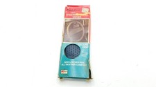 Kmart Sport Laced Blue Vinyl Steering Wheel Cover For 14 To 16 Wheels Nos