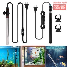 500W Digital Aquarium Heater Submersible Fish Tank Thermostat Anti Explosion