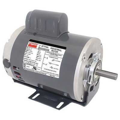 Dayton 5Ftt0 Capacitor-Start General Purpose Motor, 1/2 Hp, 1/7 Hp Hp, 115V Ac