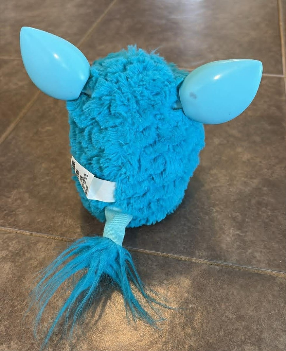 Furby Boom Solid Blue Teal Hasbro Interactive Electronic Talking