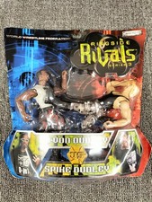 JAKKS PACIFIC RINGSIDE RIVALS SERIES 3 D-VON DUDLEY VS SPIKE DUDLEY