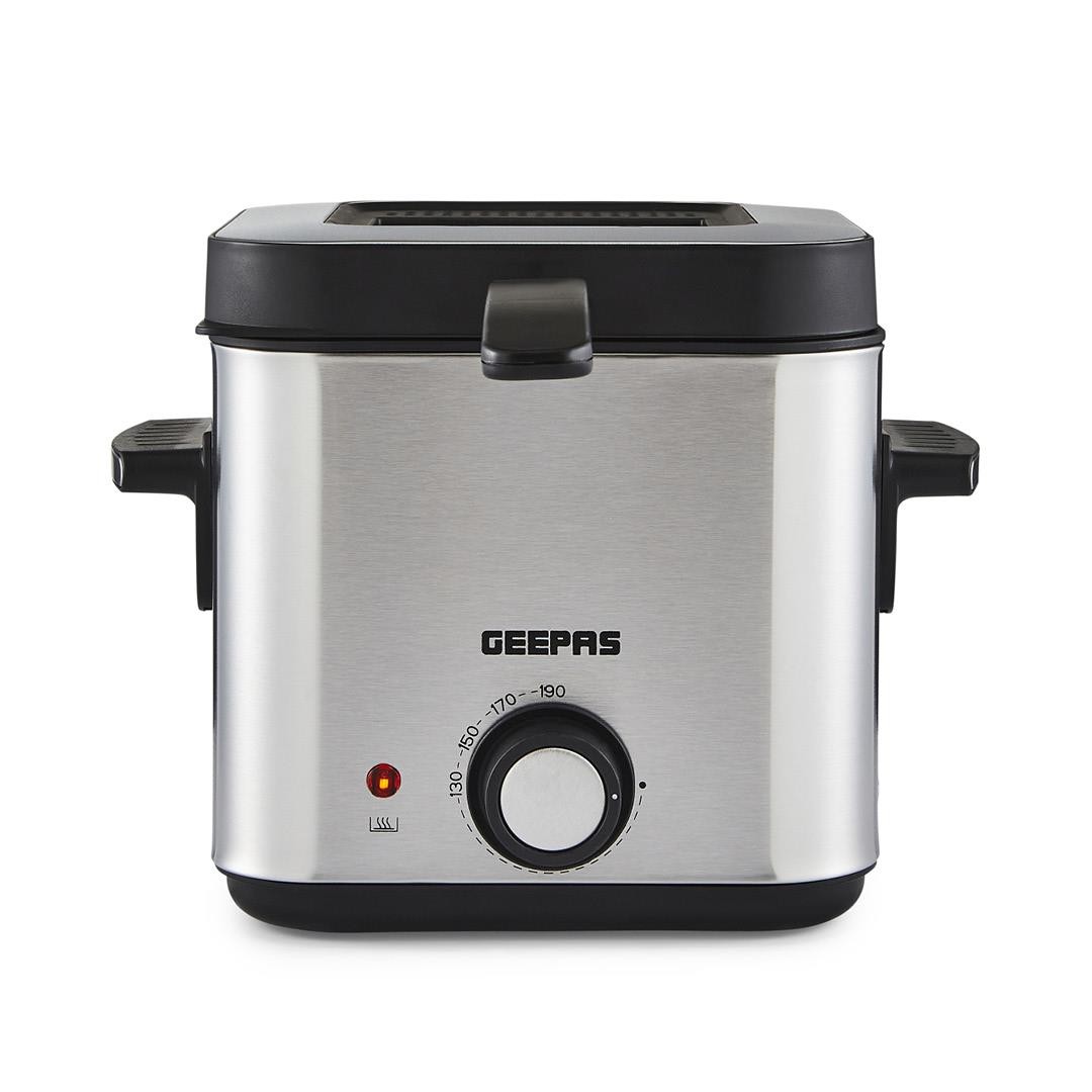Deep Fat Chip Fryer 1.5L Compact Fryer with with Stainless Steel Housing 900W