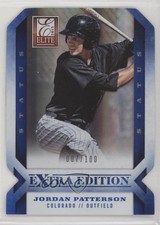 2013 Panini Elite Extra Edition Status Blue Die-Cut /100 Jordan Patterson z6b