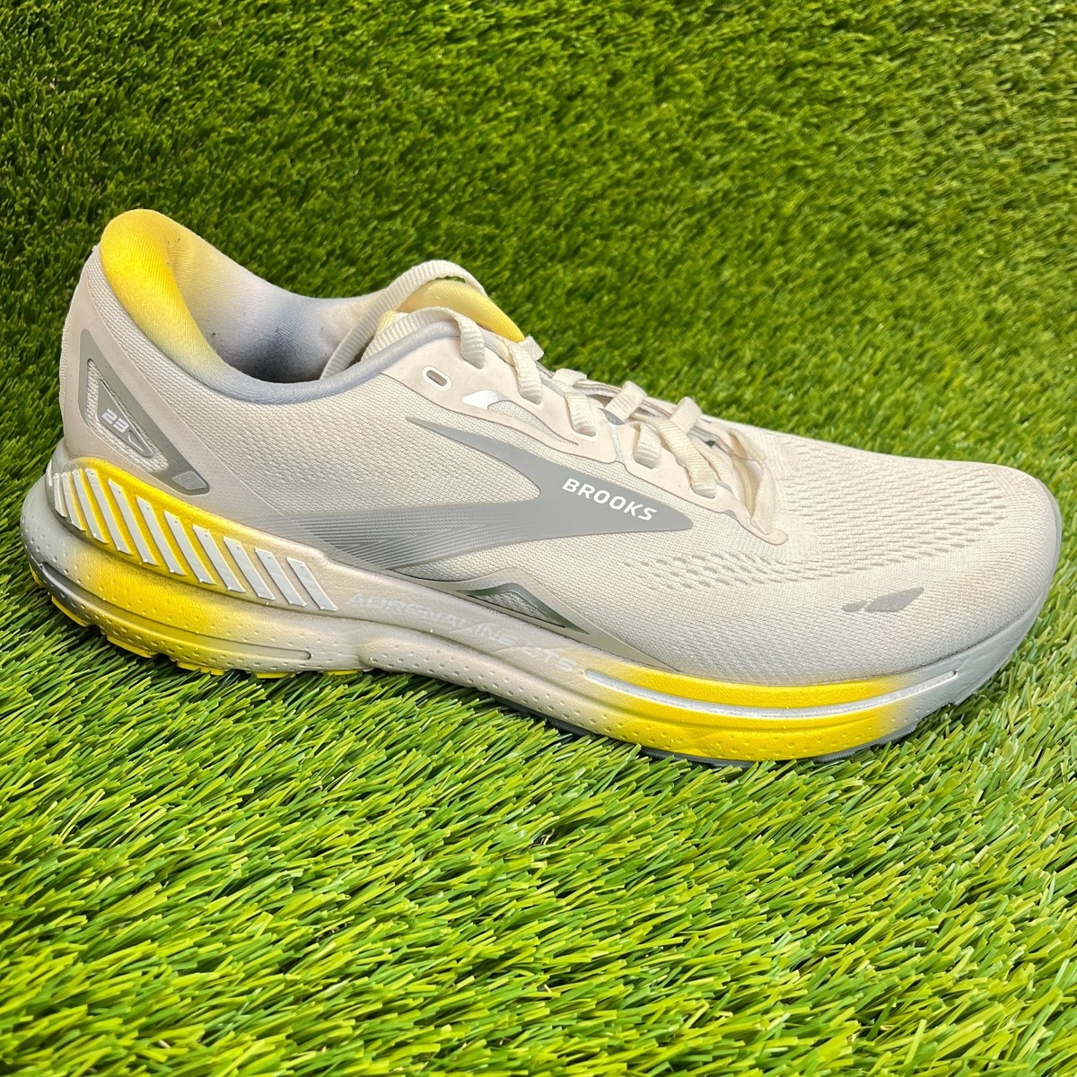 Brooks Shoe Brooks Adrenaline Gts 19 Yellow Brooks Shoes Brooks