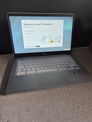 HP 14-na503sa 14'' Chromebook - Intel  Celeron , 64 GB eMMC, weiß