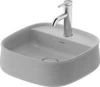 Duravit Zencha Aufsatzbecken 420 Mm, Ein Hahnloch, 2374426771, Farbe: Grau