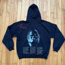 Travis Scott Astroworld Tour Hoodie Black Medium Wish You Were Here Merch
