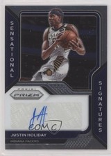 2020-21 Panini Prizm Sensational Signatures Justin Holiday #SS-JHL Auto 0nm7
